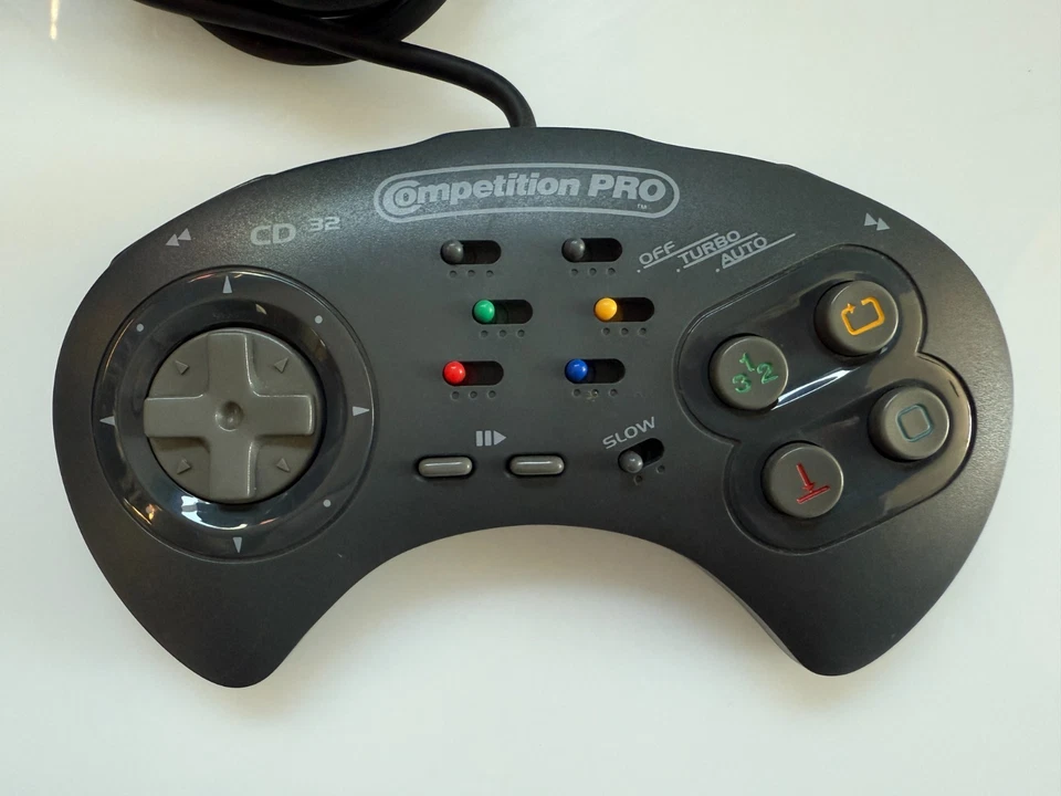 Amiga CD32 Competition Pro Controller - VGC - High Quality Packing - Tracked - Image 2 of 4