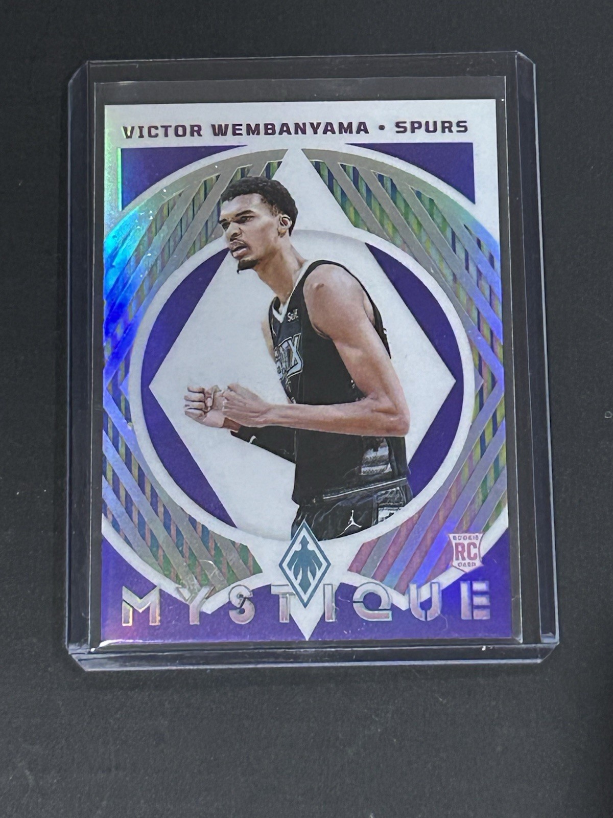 2023-24 Panini Phoenix Mystique Purple #/75 Victor Wembanyama RC🔥Spurs Rookie🔥