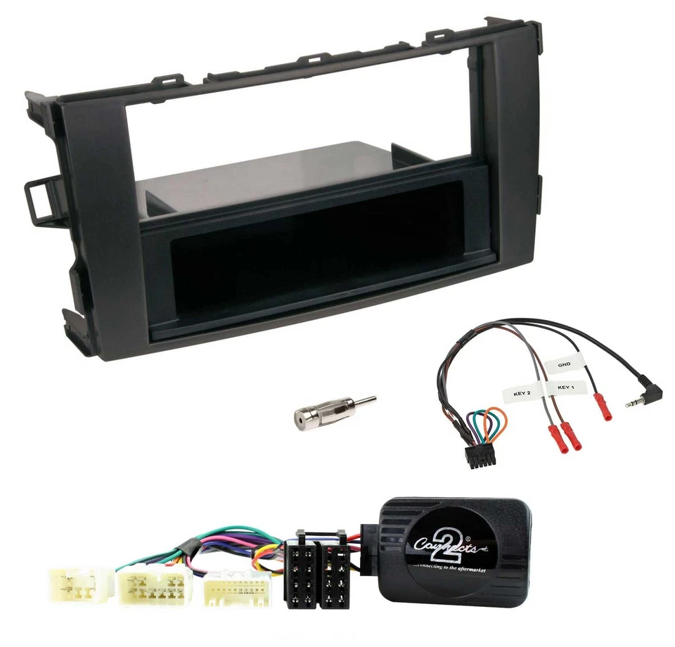 Kenwood Lenkrad Bluetooth USB DAB Autoradio für Toyota Auris 2007-2011 schwarz - Bild 3 von 4