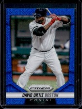 2014 Panini Prizm David Ortiz Prizm Blue Mojo #/75 Red Sox