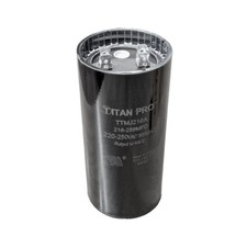 Titan Pro TTMJ216A Motor Start Capacitor. 216-259 MFD UF / 220-250 VAC