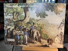 [Calendario Militare] 1986 Calendario Storico Corpo degli Agenti di Custodia