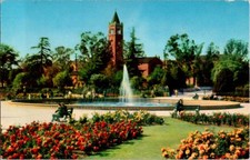 1950's USC EXPO PARK AT UNIVERSITY OF SOUTHERN CALIFORNIA Los Angeles CA BJ9389