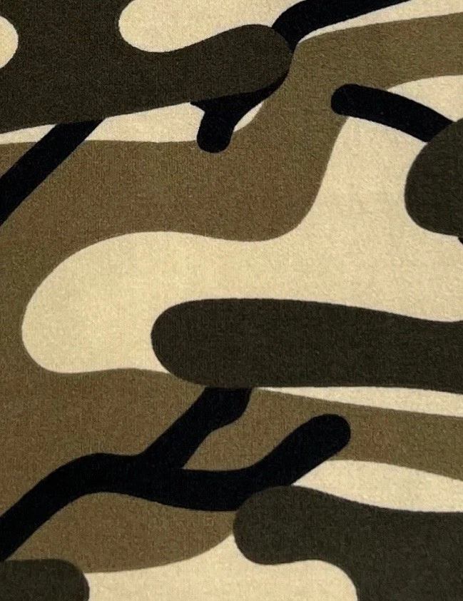 Leggings LuLaRoe TC Alta Curvilínea VERDE EUA Exército Militar Moda CAMUFLAGEM Caça - Imagem 3 de 4