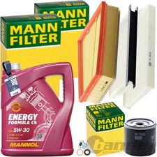 MANN INSPEKTIONSPAKET+5L MANNOL 5W30 MOTORÖL passend für MERCEDES CITAN W415 CDI MANN INSPEKTIONSPAKET+5L MANNOL 5W30 MOTORÖL passend für MERCEDES CITAN W415 CDI