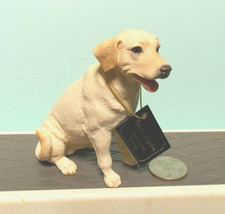 Yellow Labrador Dog Figure