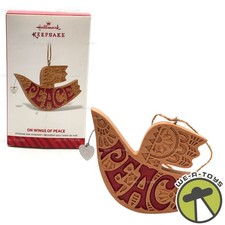 Hallmark Keepsakes 2014 On Wings Of Peace Christmas Ornament NEW