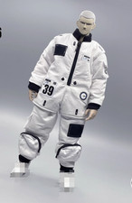 Modelo de traje espacial astronauta soldado masculino escala 1/6 para figura de soldado de 12""