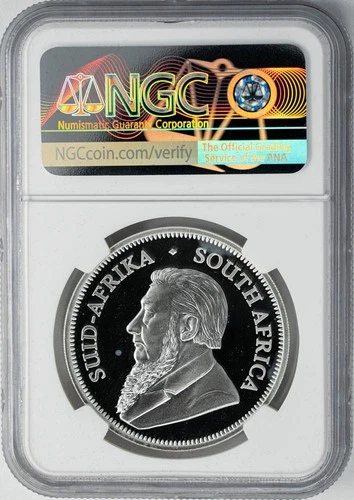 2020 South Africa Silver 1 Krugerrand First Day Of Issue PF70 PR70 UCAM NGC 