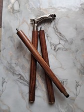 Brass Designer Antique Style Cane Walking Stick Vintage lion head handle cane