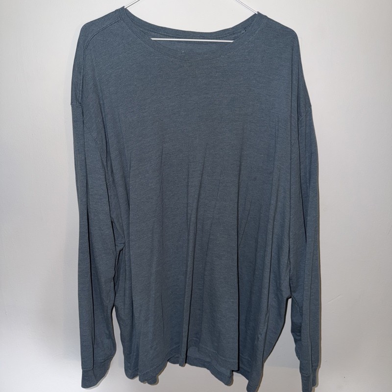 Blue Mountain White Long Sleeve tee Shirt top size 3XL