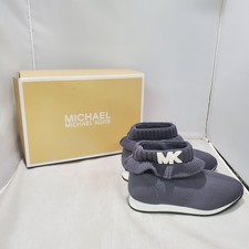 Zapato Tenis Michael Kors Niñas Alexia Lisbeth-T Gris Carbón Niñas Talla 8