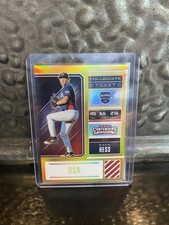 2018 Panini Elite Extra Edition Zack Hess Gold Prizm 10/10 - Detroit Tigers