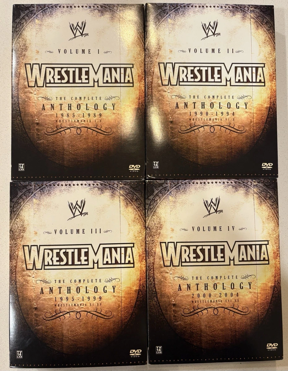 Wrestlemania Anthology for sale | eBay