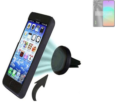 Magnethalterung Lüftungshalter für Acer Sospiro A61LX Auto Halterung Smartphon