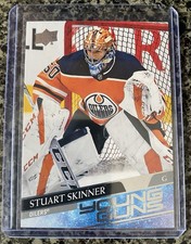 2020-21 Upper Deck #496 Stuart Skinner Young Guns YG RC Rookie Card. rookie card picture
