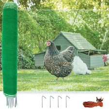 Heavy Duty Barrier Fencing Mesh Chicken Dog Garden Plastic Fence Pins Temporary