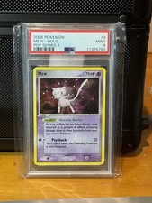 Mew 004/017 POP Series 4 Holo Tail Swirl🌀 PSA 9 Mint on eBay