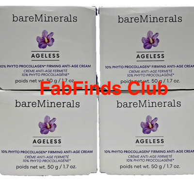 4x BareMinerals Ageless Phyto Procollagen Firming Anti-Age Cream
