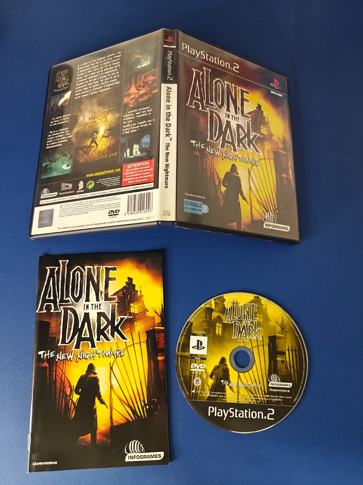 PS2 ALONE IN THE DARK THE NEW NIGHTMARE, VERSION FR