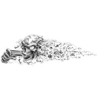 Aufkleber SchießEnder Totenkopf Links 20 X 6 Cm Shoot To Kill Skull Left Sticker