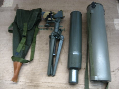 Vietnam WarM49 Sniper Spotting Scope With m 164 carrying case M15 Tripod & Case
