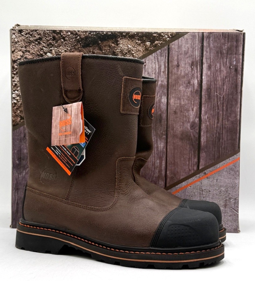 's New Heavy Duty Work Boot Brown Multi Sizes
