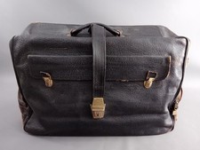 ANTIKE ORIGINAL Tasche f&uuml;r Arzt Apotheker um 1920-1940 Leder Doktortasche alt !