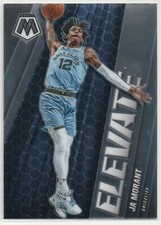2020-21 Panini Mosaic Ja Morant #13 Elevate Memphis Grizzlies
