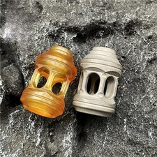 EDC Titanium PEI Knife Lanyard Bead Paracord Pendant Bracelet Bead DIY Craft