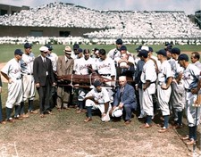Detroit Tigers-opening-day 1934-color  Colorized 8x10 Print-FREE SHIPPING