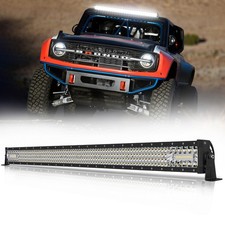 Led Light Bar Dual Row Spot Flood Driving Fog Bumper Roof Off Road Truck Boat Rv Led Light Bar Dual Row Spot Flood Driving Fog Bumper Roof Off Road Truck Boat Rv