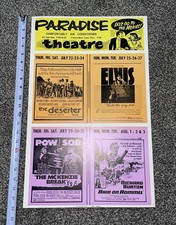 Paradise Theatre Poster Too Advertising Co Elvis &ldquo;That&rsquo;s The Way It Is&rdquo;