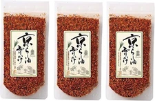 KYOTO SPRINKLE RICE SEASONING CHILLI FURIKAKE RAYU OIL MAIKO 3 bag set new
