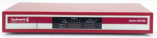 Bintec R4100 IP Router Media Gateway VPN 4x ISDN-S0 5x RJ-45 Ethernet 2xISDN PRI