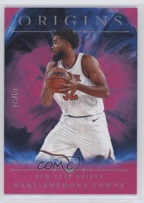 2024-25 Panini Origins Pink 14/60 Karl-Anthony Towns #43 16wc