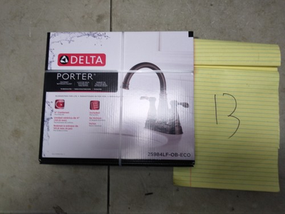 #ad Delta Porter 2 Handle Bathroom Faucet Oil Rubbed Bronze Brand new $59.99