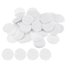 600pcs Round Felt Circles, 30mm 1-1/4" Craft Felt Pads Fabric Pad White