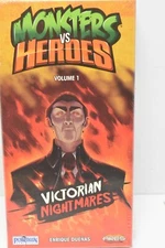 Monsters vs Heroes Vol 1 Victorian Nightmares Card Game Board New Sealed