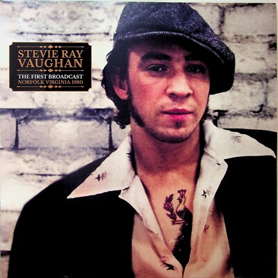 STEVIE RAY VAUGHAN- The First Broadcast Norfolk Virginia 1980 Live LP NEW 2023