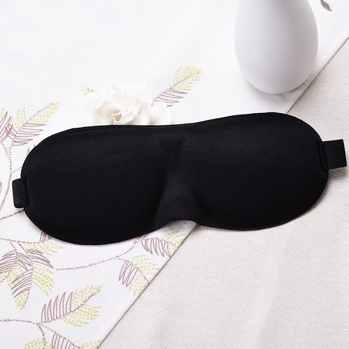3D Soft Padded Blindfold Blackout Eye Mask Sleep Aid Shade Foam Elastic C ∂ - Bild 14 von 23