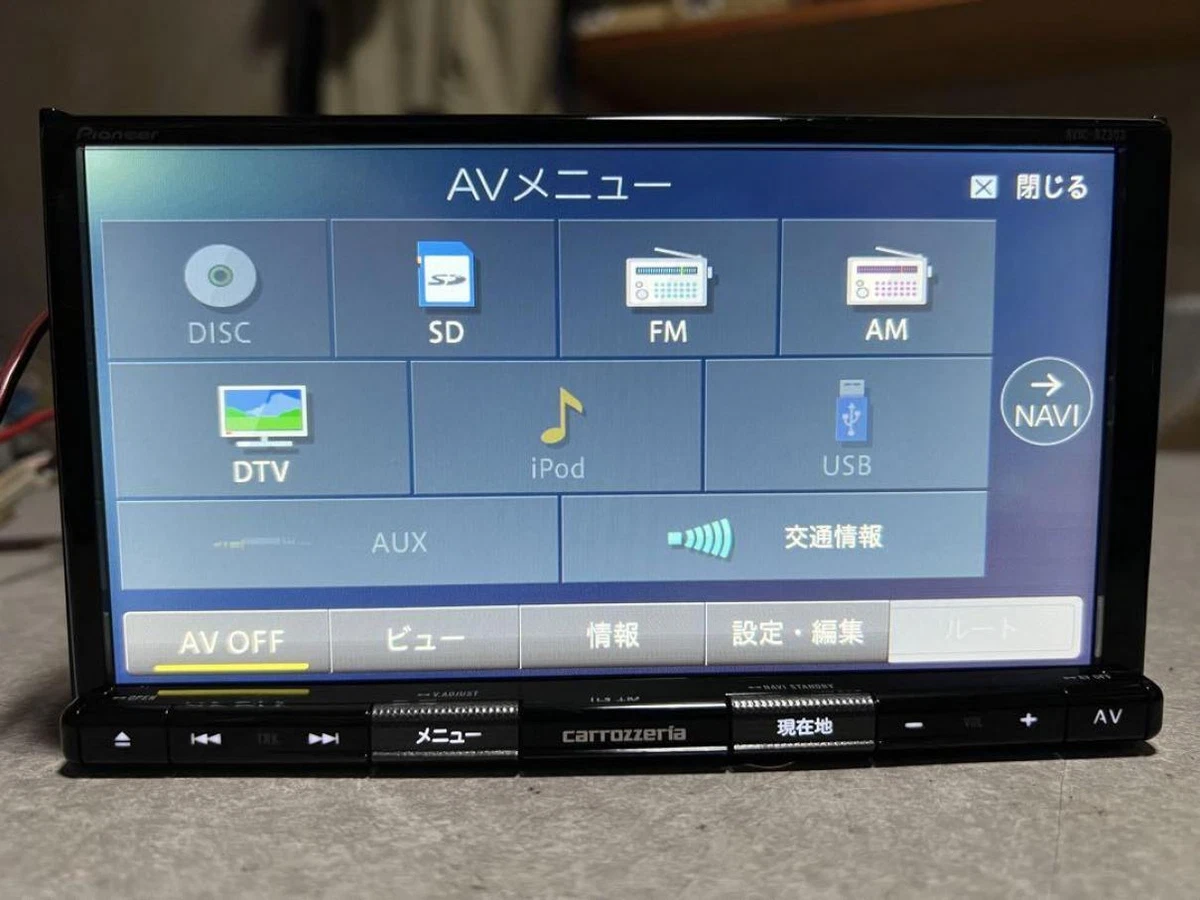 carrozzeria AVIC-RZ303 ナビ