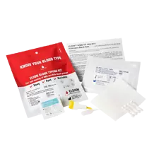 Eldoncard Complete Blood Type Test | A,B,O,AB & Rh | 1,2,3,5 Home Packs