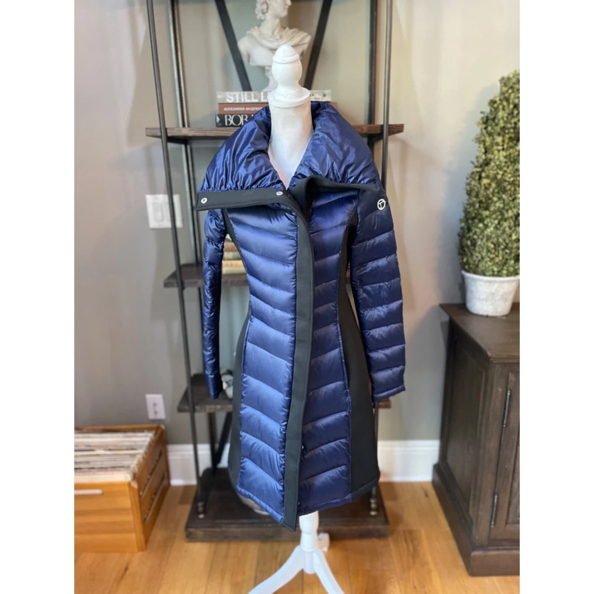 T tahari down cheap puffer coat