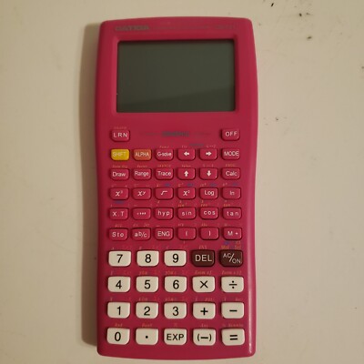 Catiga Pink CS-121 Scientific Calculator With Graphic Functions