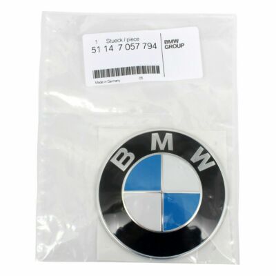 BMW 1 5 6 z4 Emblem Badge Bonnet Tailgate ø82 mm 51147057794 | eBay