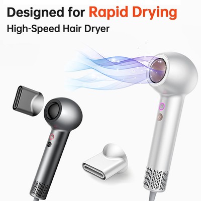 NEW Hair Dryer Ionic Blow Dryer 112000 RPM Brushless Motor Supersonic