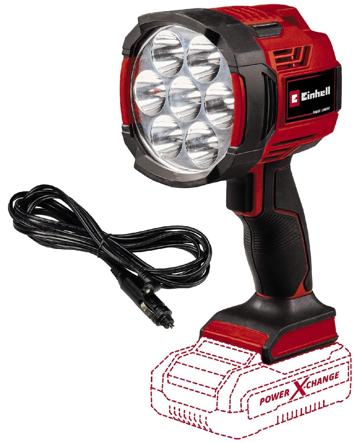 Torcia Batteria Einhell 2500 Lumen - Mai più al Buio! TE-CL 18/2500