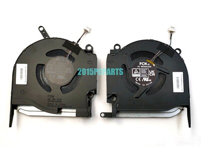 New for HP Omen 16-K 16-K0013DX 16-N 16-N0023DX CPU / GPU Cooling Fans 5V