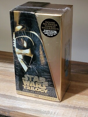 NEW SEALED 1997 Star Wars Trilogy: Special Edition | VHS Box Set | Complete